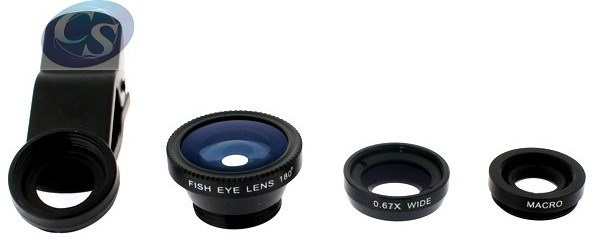 Portable Clip-on Universal Lens for Mobile Phone & Camera